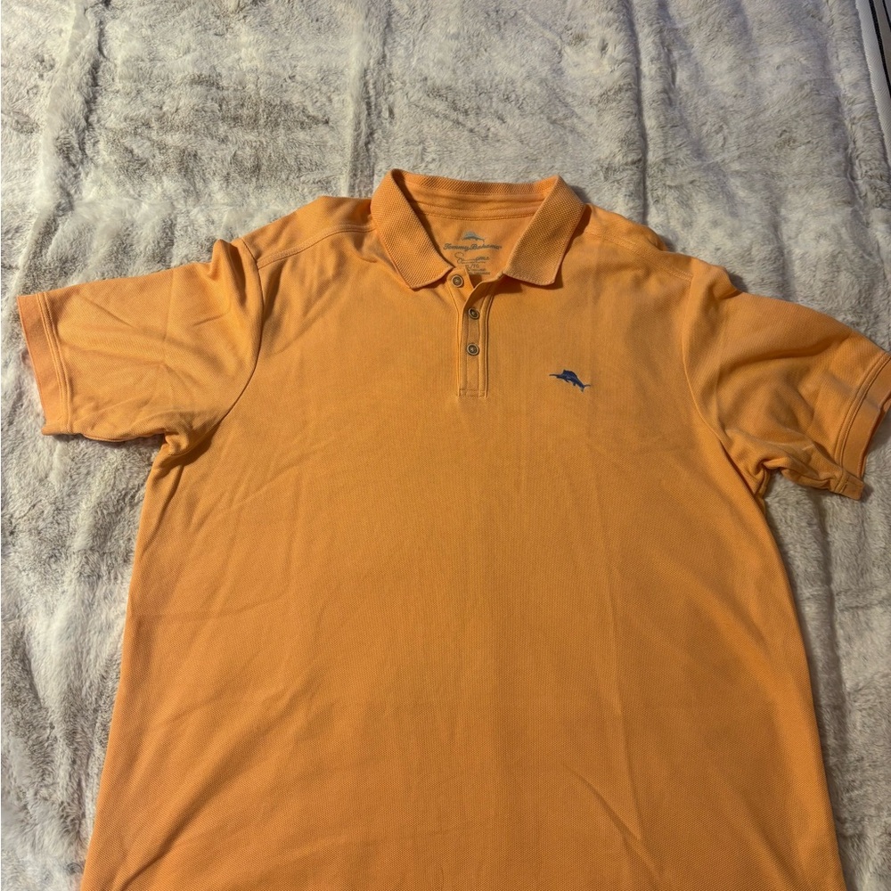 Tommy Bahama Orange Polo Shirt